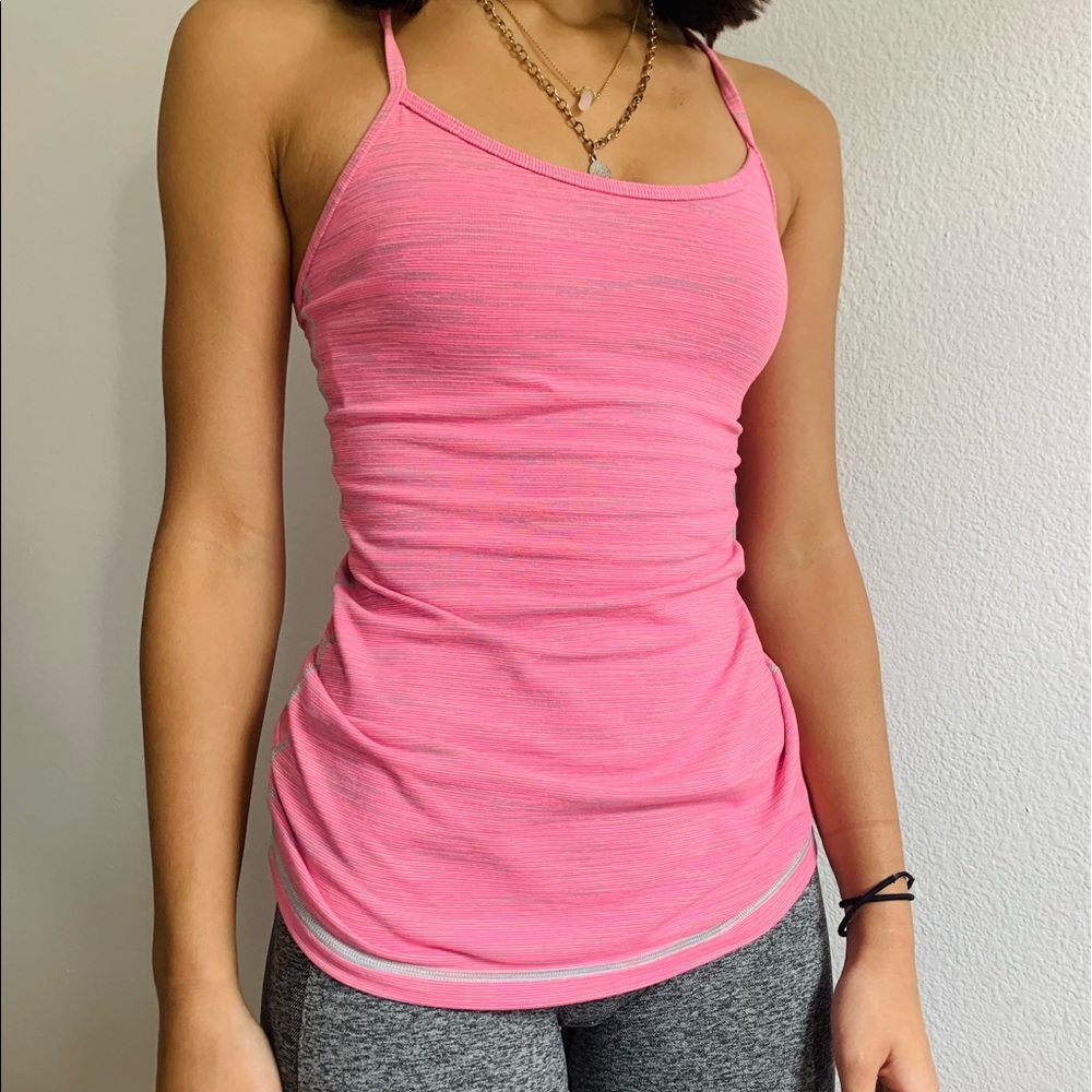 LULULEMON pink tank